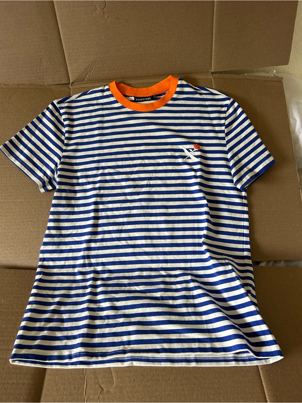 Survival Mens Small Striped Tas